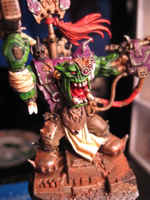 Space Orks - Dakka Clan - Bull Warboss